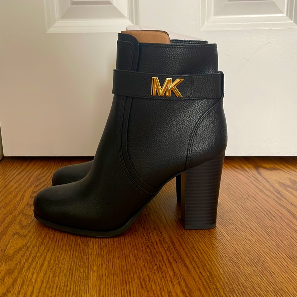 MICHAEL Michael Kors Black Heeled Boots